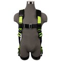 Safewaze Full Body Harness, Vest Style, L/XL FS-HIVIS185-L/XL